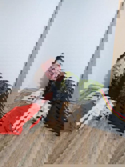 Terapeutický pes pro Davídka